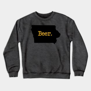 Iowa Beer IA Crewneck Sweatshirt